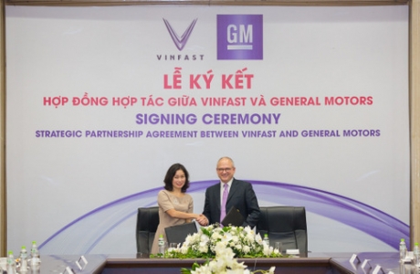 Vinfast và General Motors ký hợp đồng hợp tác chiến lược tại thị trường Việt Nam