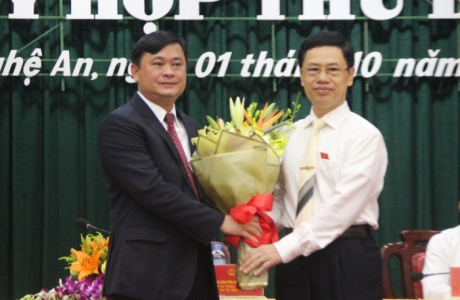 Nghệ An: Đồng chí Thái Thanh Quý được bầu giữ chức Chủ tịch UBND tỉnh