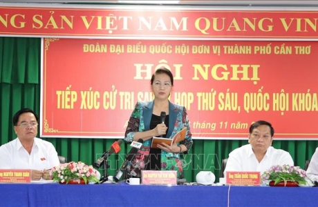 Chủ tịch Quốc hội Nguyễn Thị Kim Ngân: 'Tài sản bất minh là phải xử lý triệt để'