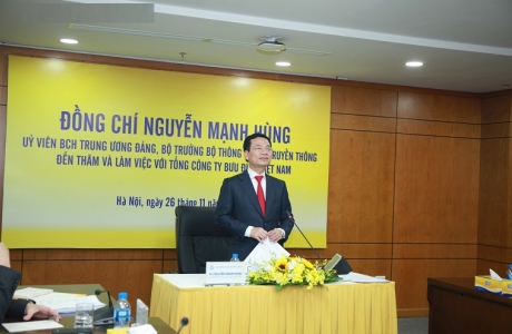 Bưu điện Việt Nam cần phải ứng dụng CNTT, lấy ICT làm nền tảng phát triển
