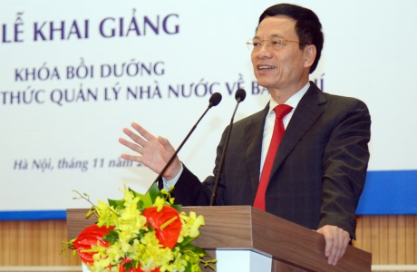 Bộ trưởng Nguyễn Mạnh Hùng: Báo chí phản ánh được dòng chảy chung của xã hội