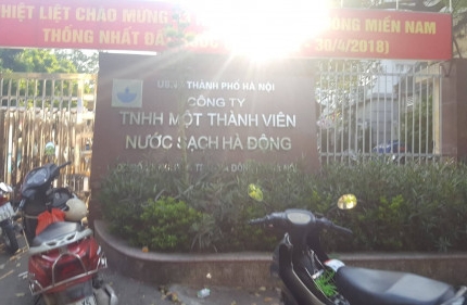 Công ty TNHH nước sạch Hà Đông tự ý 'xẻ thịt' đất công?