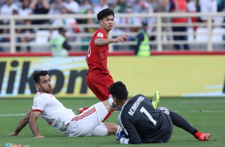 Việt Nam vs Iran (0-2): Tiếc nuối cho Công Phượng và Quang Hải