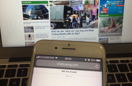 Các kênh thông tin Nhật Cường Mobile bỗng dưng… “mất hút”