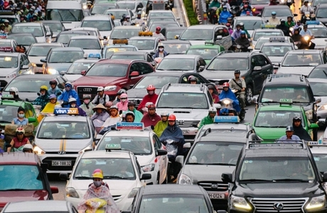 Taxi Grab phải gắn hộp đèn 