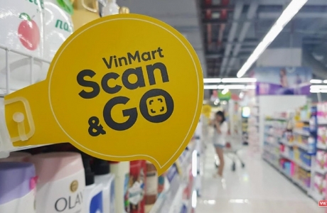 Trải nghiệm đi chợ thời 4.0 qua dịch vụ Scan&Go tại VinMart: Đang mở ra hướng đi mới cho tiêu dùng hiện đại.