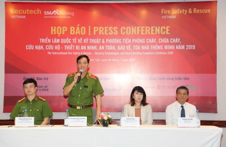 Sắp diễn ra Triển lãm Quốc tế về Kỹ thuật, Phương tiện Phòng cháy, chữa cháy, cứu nạn, cứu hộ và Thiết bị an ninh, an toàn, bảo vệ năm 2019 