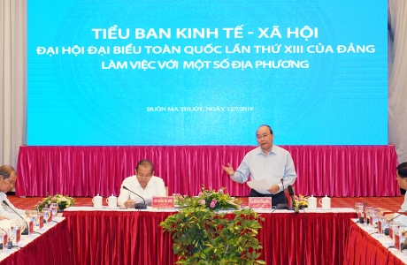 Thủ tướng: Miền Trung, Tây Nguyên phải phát triển để ổn định