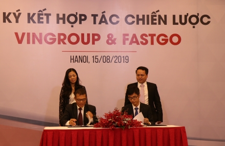 Vinfast chính thức hợp tác với Fastgo cung cấp dịch vụ xe công nghệ