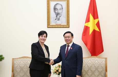 Phó Thủ tướng Vương Đình Huệ tiếp Giám đốc IFC