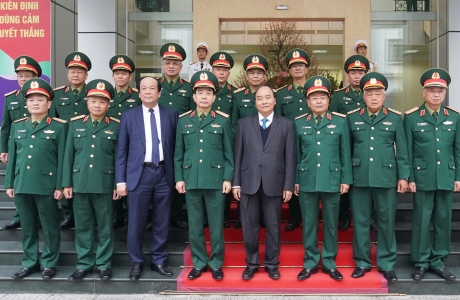 Thủ tướng thăm Tổng cục II, Bộ Quốc phòng