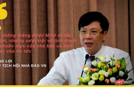 Phó Chủ tịch Hội Nhà báo Việt Nam: “Bảo vệ cái tốt, đấu tranh chống lại cái xấu chính là chuẩn mực”