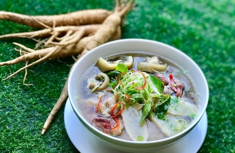 “Phở Sâm Tiến Vua” lần đầu tiên xuất hiện tại Việt Nam