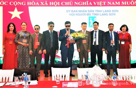 Hội Người mù tỉnh Lạng Sơn tổ chức thành công Đại hội đại biểu lần thứ I