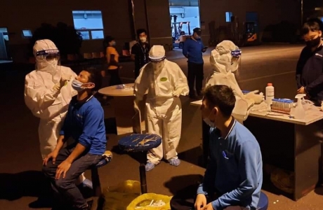 Việt Yên - Bắc Giang: Thức trắng đêm thần tốc, truy vết các ca nhiễm Covid - 19 