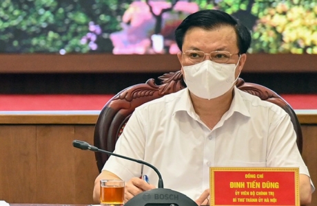 Bí thư Thành ủy Hà Nội Đinh Tiến Dũng:  Nếu lơ là thành quả sẽ mất, phải từng bước chắc chắn thiết lập trạng thái bình thường an toàn