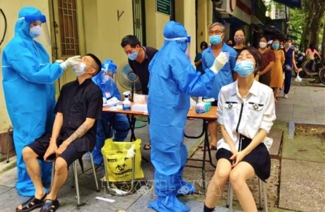 Sau một ngày ghi nhận số ca giảm, hôm nay Hà Nội lại tăng vọt lên 774 ca nhiễm Covid - 19