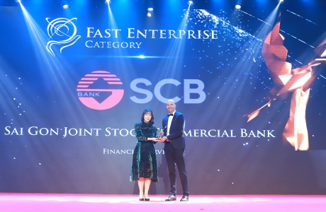 SCB nhận giải thưởng Doanh nghiệp tăng trưởng nhanh của APEA