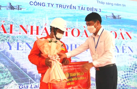 Công ty Truyền tải điện 3: Giải nhất toàn đoàn Hội thi UAV thuộc về Truyền tải điện Phú Yên