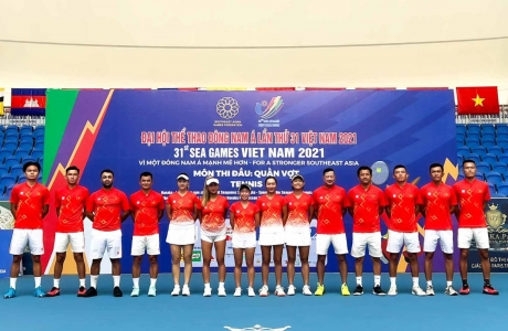 SEA Games 31: Đội tuyển quần vợt Việt Nam sẵn sàng chinh phục đỉnh cao trên sân nhà