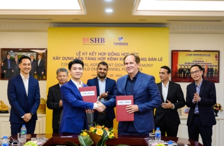 SHB và Temenos ký kết hợp đồng triển khai nền tảng giao dịch hợp kênh