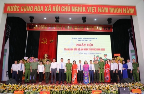 Hà Nội: Tưng bừng Ngày hội toàn dân bảo vệ an ninh Tổ quốc tại phường Bồ Đề