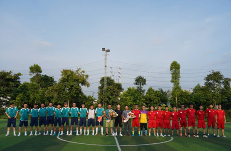 Ấn tượng trận giao hữu giữa FC Tín Phát Việt Nam với FC Liên Quân Tuấn Hưng
