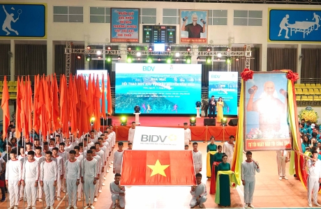 Hơn 500 VĐV tham gia Hội thao BIDV khu vực Tây Nguyên năm 2022