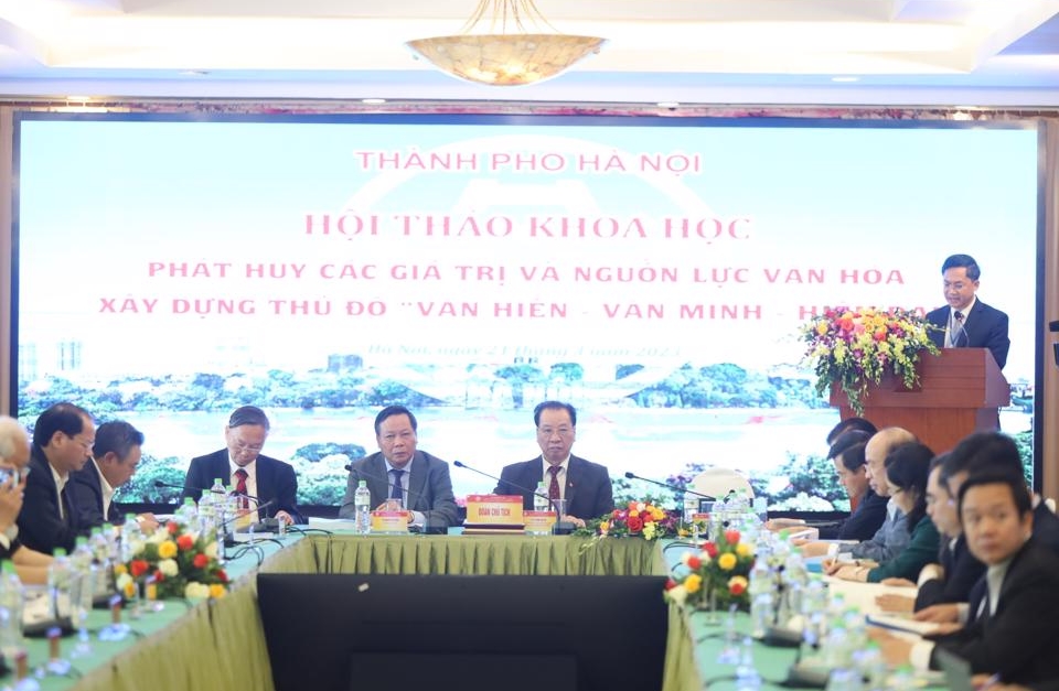 Phát huy các giá trị và nguồn lực văn hóa xây dựng Thủ đô