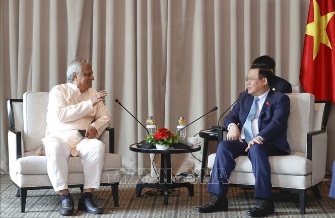 Chủ tịch Quốc hội tiếp Tổng Bí thư Đảng Cộng sản Bangladesh