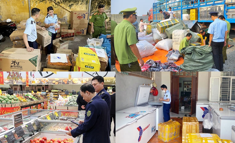 Tiếp tục đẩy mạnh cao điểm đấu tranh ngăn chặn, đẩy lùi buôn lậu, hàng giả- Ảnh 1. Tiếp tục đẩy mạnh cao điểm đấu tranh ngăn chặn, đẩy lùi buôn lậu, hàng giả- Ảnh 1.
