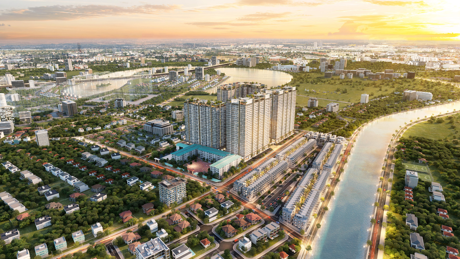 Hanoi Melody Residences gần kề loạt tiện ích hàng đầu Thủ đô