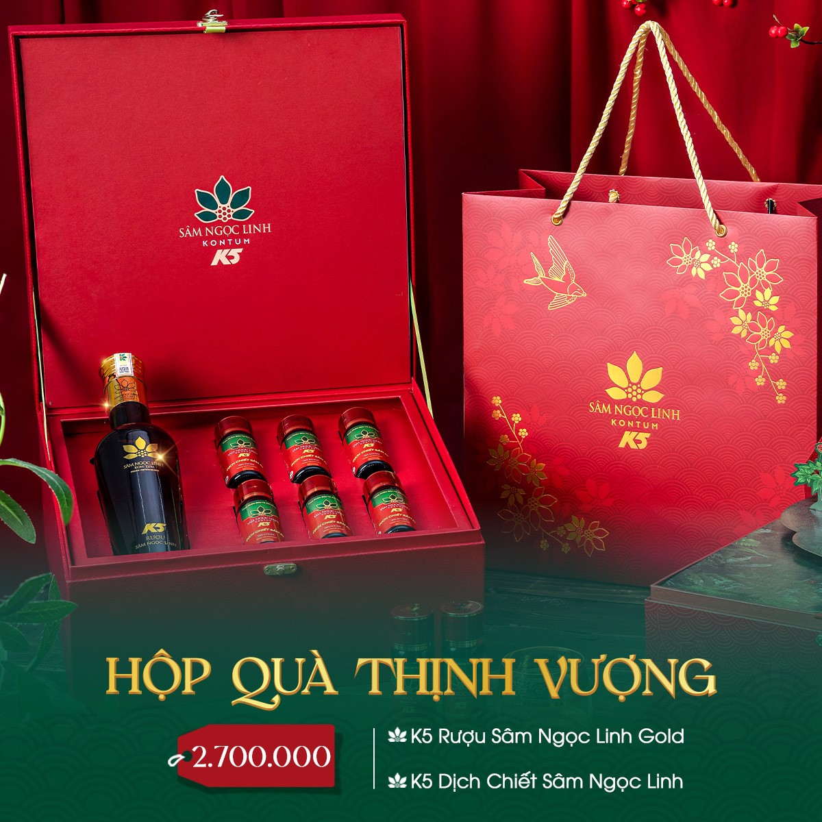 4 Hộp quà Thịnh Vượng.