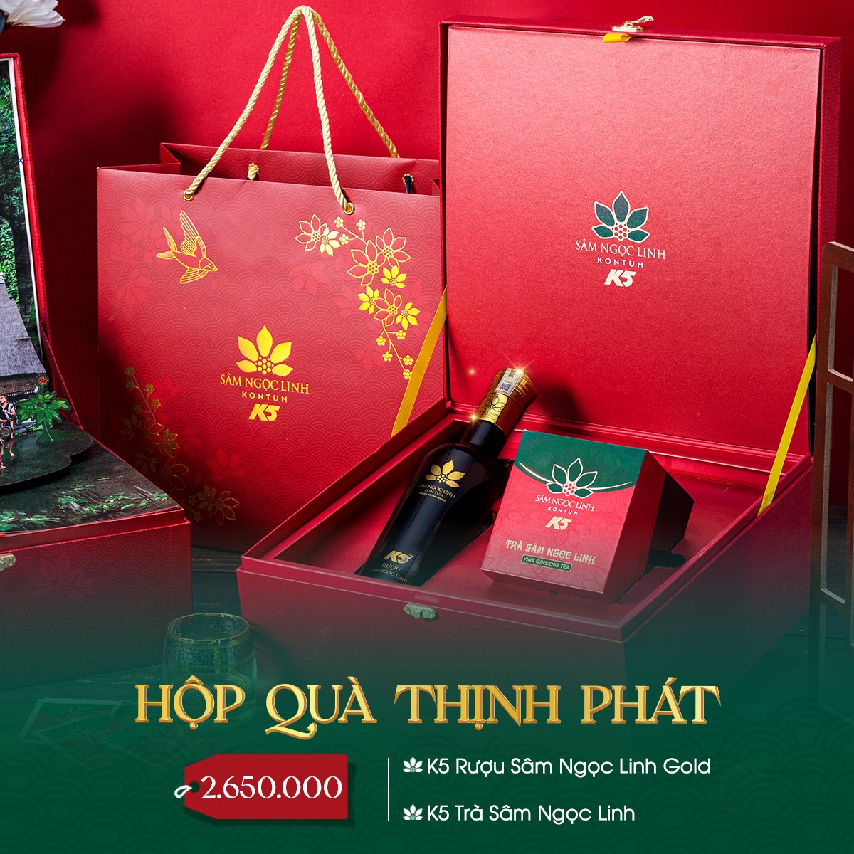 5 Hộp quà Thịnh Phát.