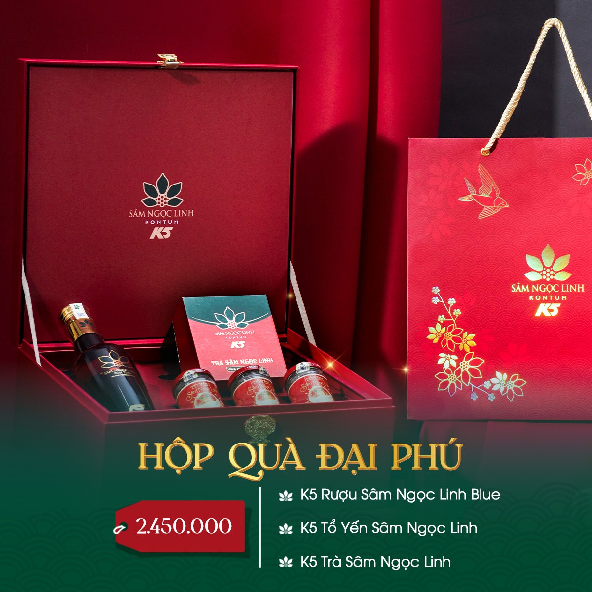 6 Hộp quà Đại Phú.