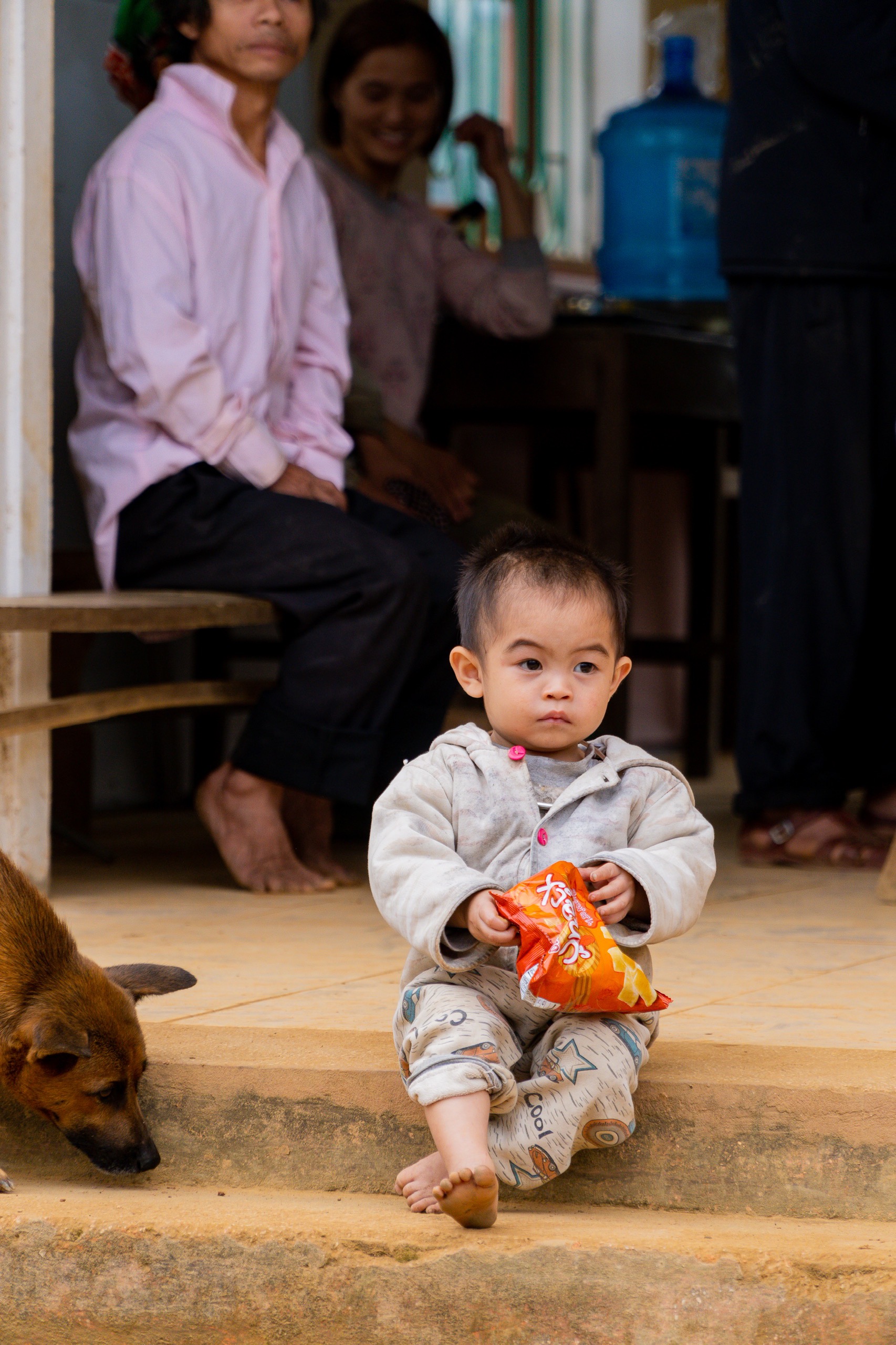 Người dân trên địa bàn thôn Khe Rồng, xã An Bình, huyện Văn Yên, tỉnh Yên Bái.