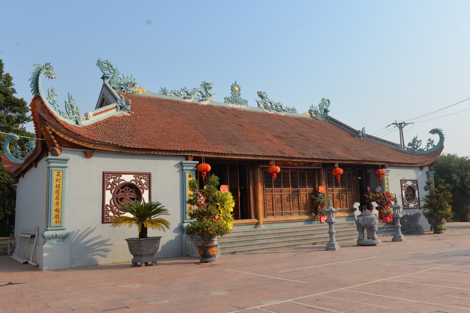 Đình làng Hà Hạ mới được khánh thành