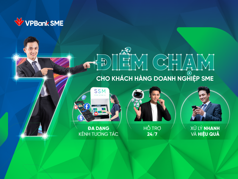               VPBank sở hữu đa dạng điểm chạm khách hàng.