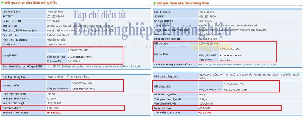 A6.1 - Gói thầu số 4 và gói thầu số 6