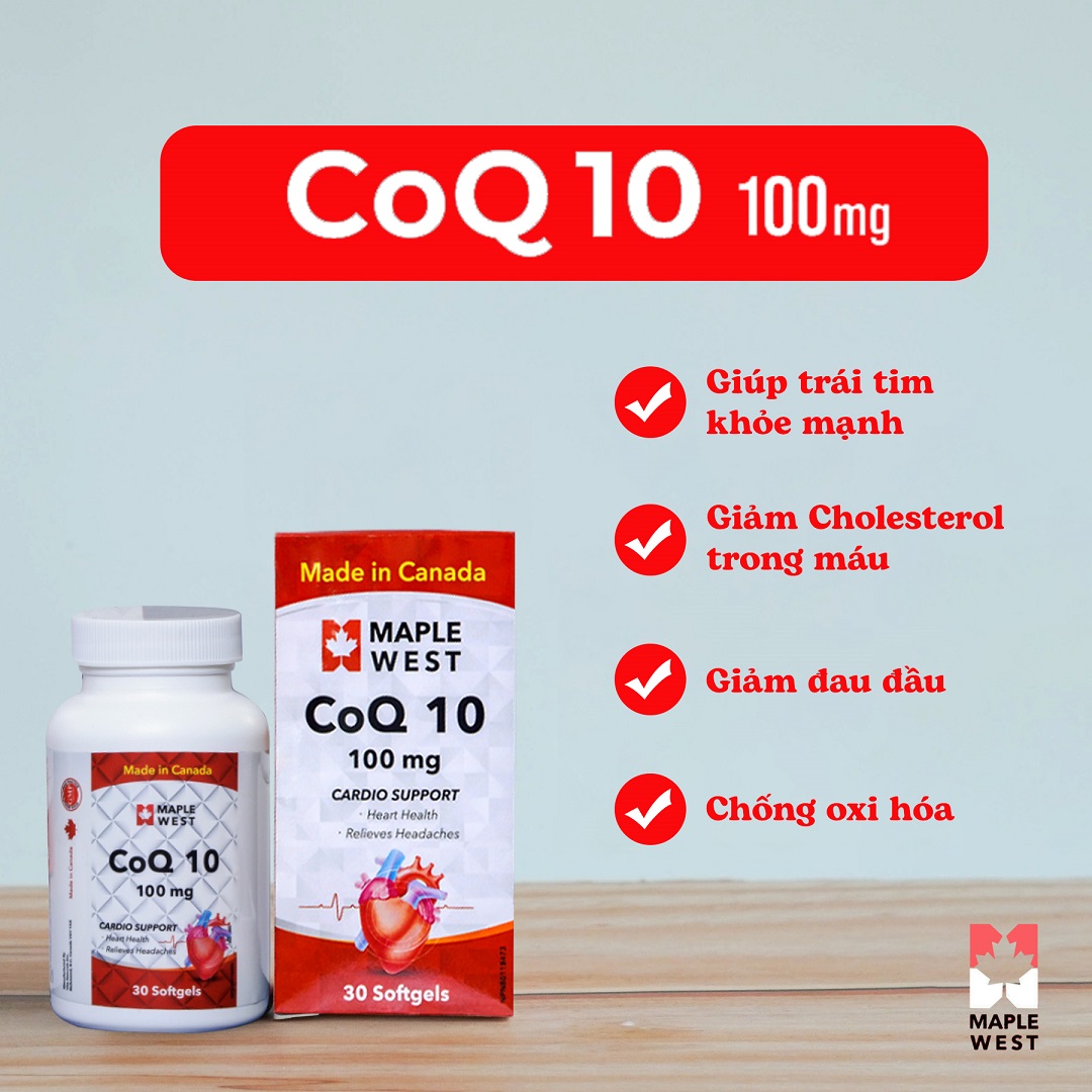 CoQ10 hàm lượng 100mg