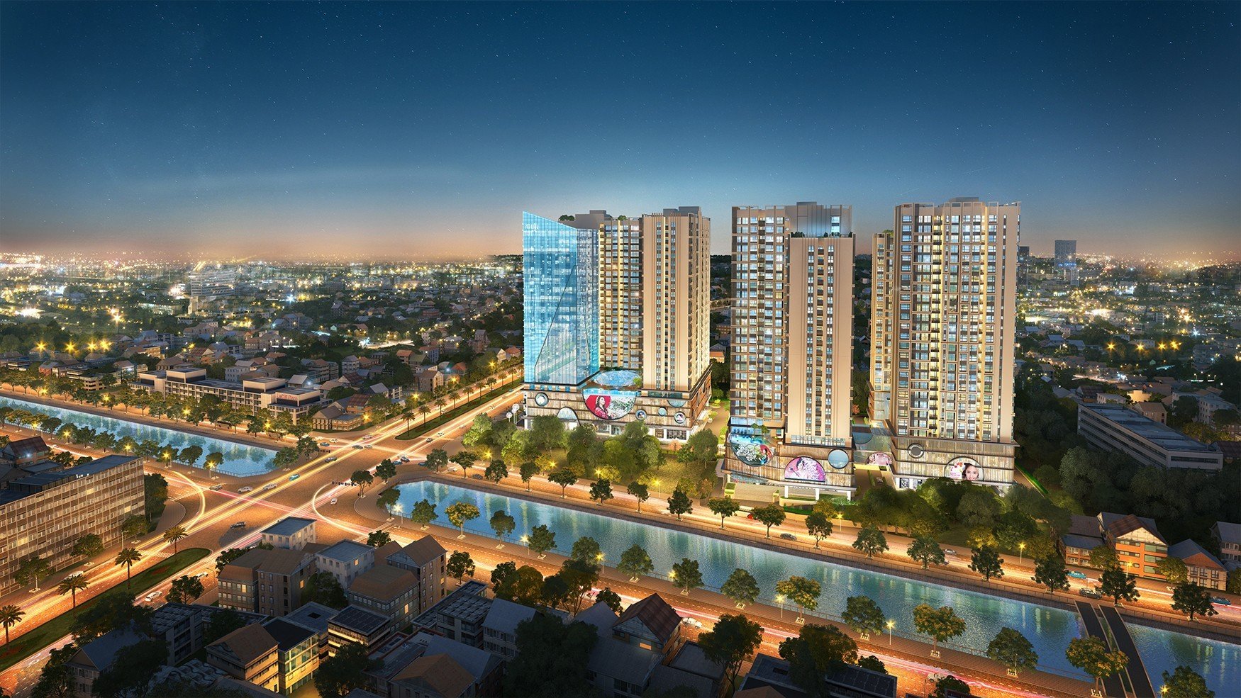 Dự án Hinode City là một biểu tượng thịnh vượng mới của quận Hai Bà Trưng. Ảnh HC