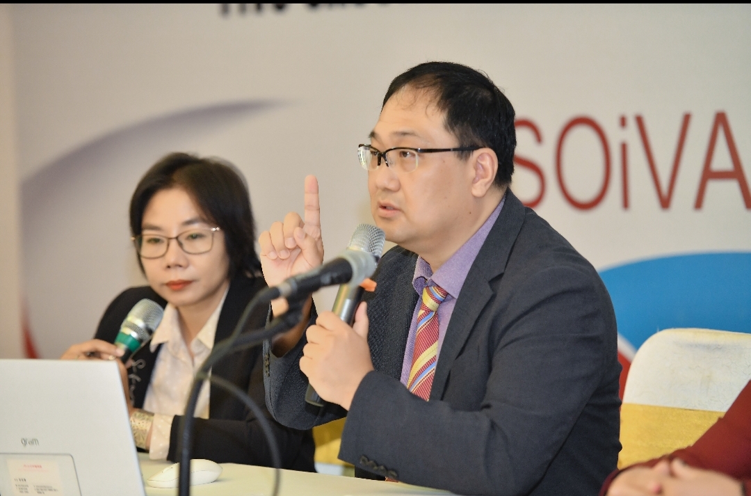 Chủ tịch Kim Sangyong - Chủ tịch nghiệp đoàn SOiVA