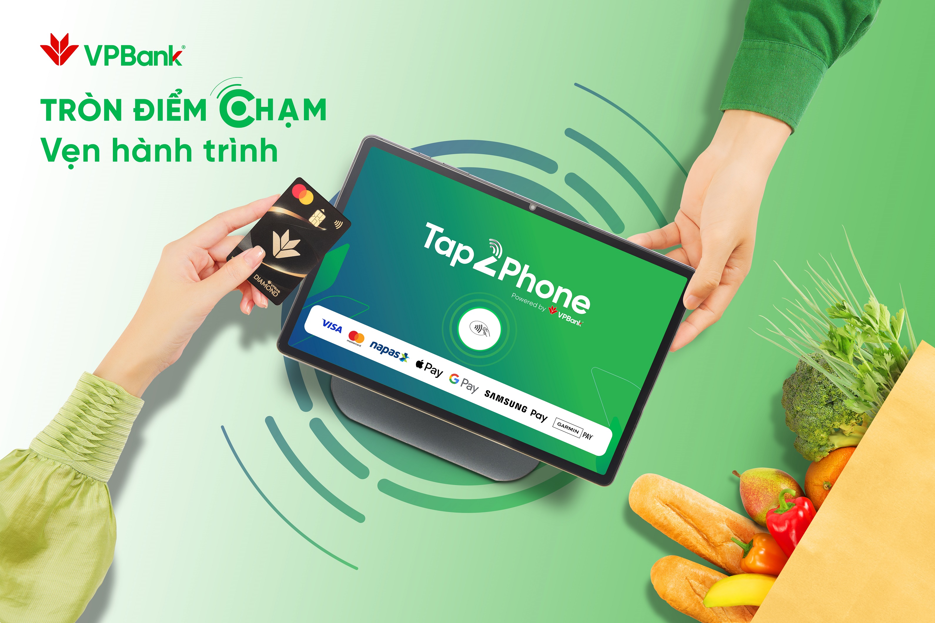 VPBank T2P dễ dàng tích hợp vào phần mềm quản lý bán hàng sẵn có tại quầy.