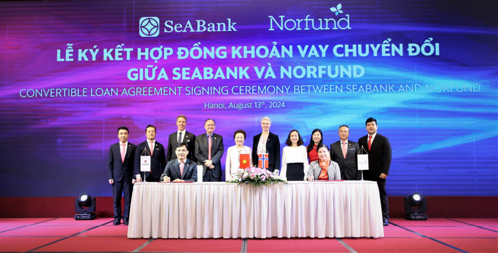 SeABank và Norfund ký kết Hợp đồng khoản vay chuyển đổi trị giá 30 triệu USD  1