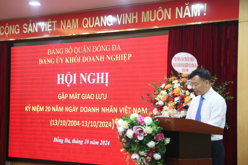 Đảng ủy Khối DN quận Đống Đa gặp mặt các luật sư nhân kỷ niệm 79 năm ngày truyền thống 2