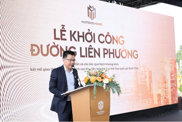 Khởi công xây dựng đường Liên Phường: đường dẫn và cầu bắc qua Rạch Mương Kinh 3