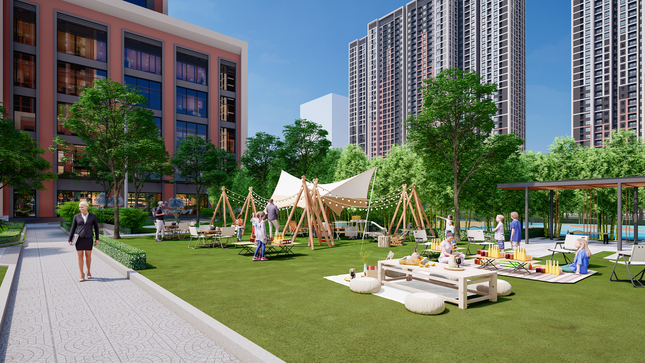 Không gian sống yên bình, đa trải nghiệm dành cho cư dân The Sola Park