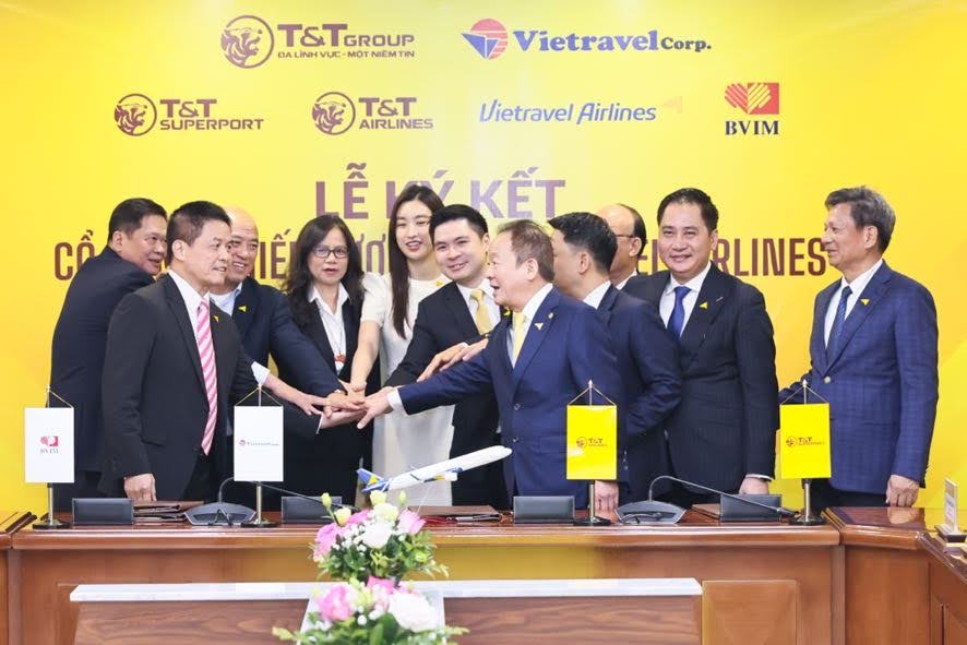 T&T Group trở thành cổ đông chiến lược của Vietravel Airlines 3