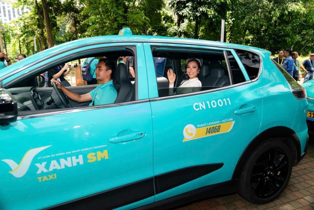 Xanh SM khai trương dịch vụ taxi điện tại Indonesia 6