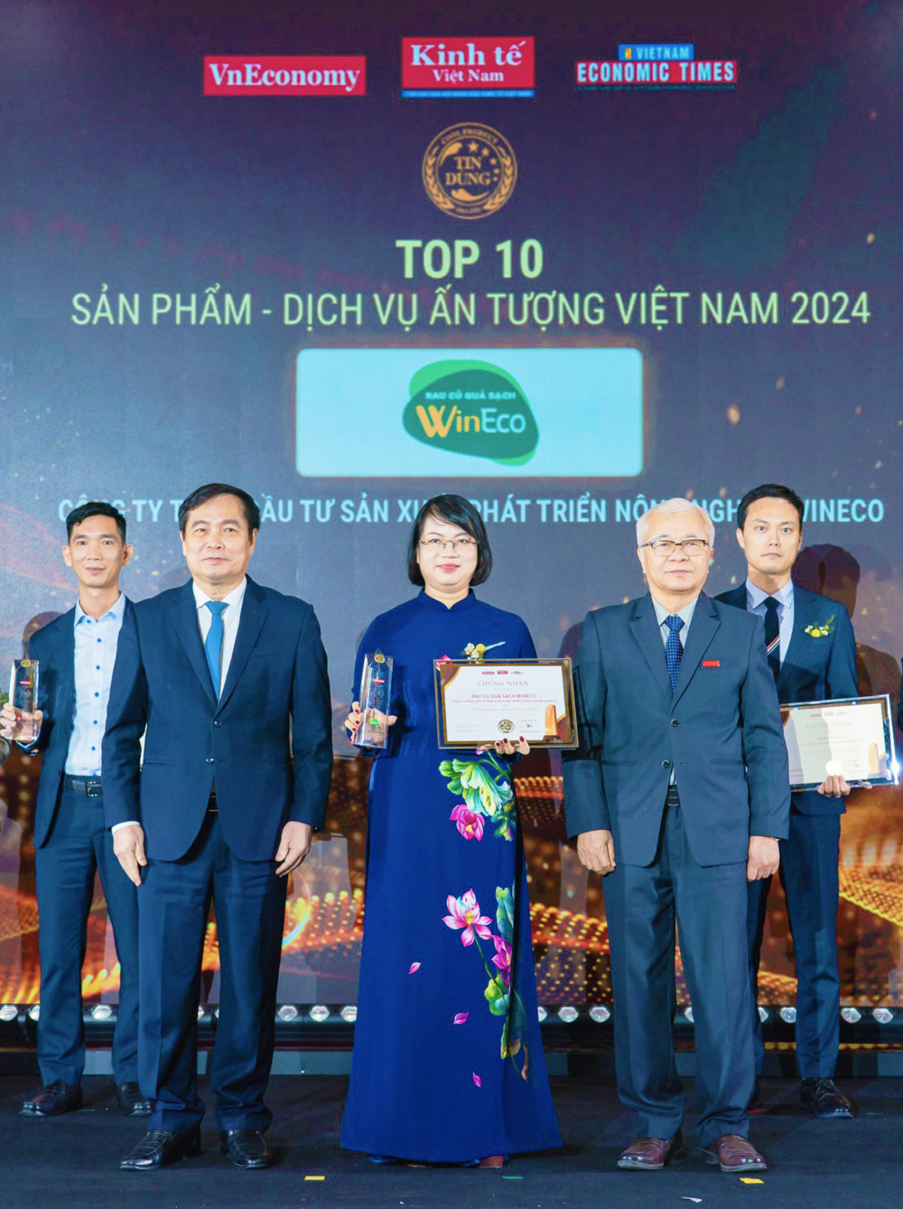 Rau củ quả Wineco trong top 10 sản phẩm, dịch vụ ấn tượng năm 2024 1